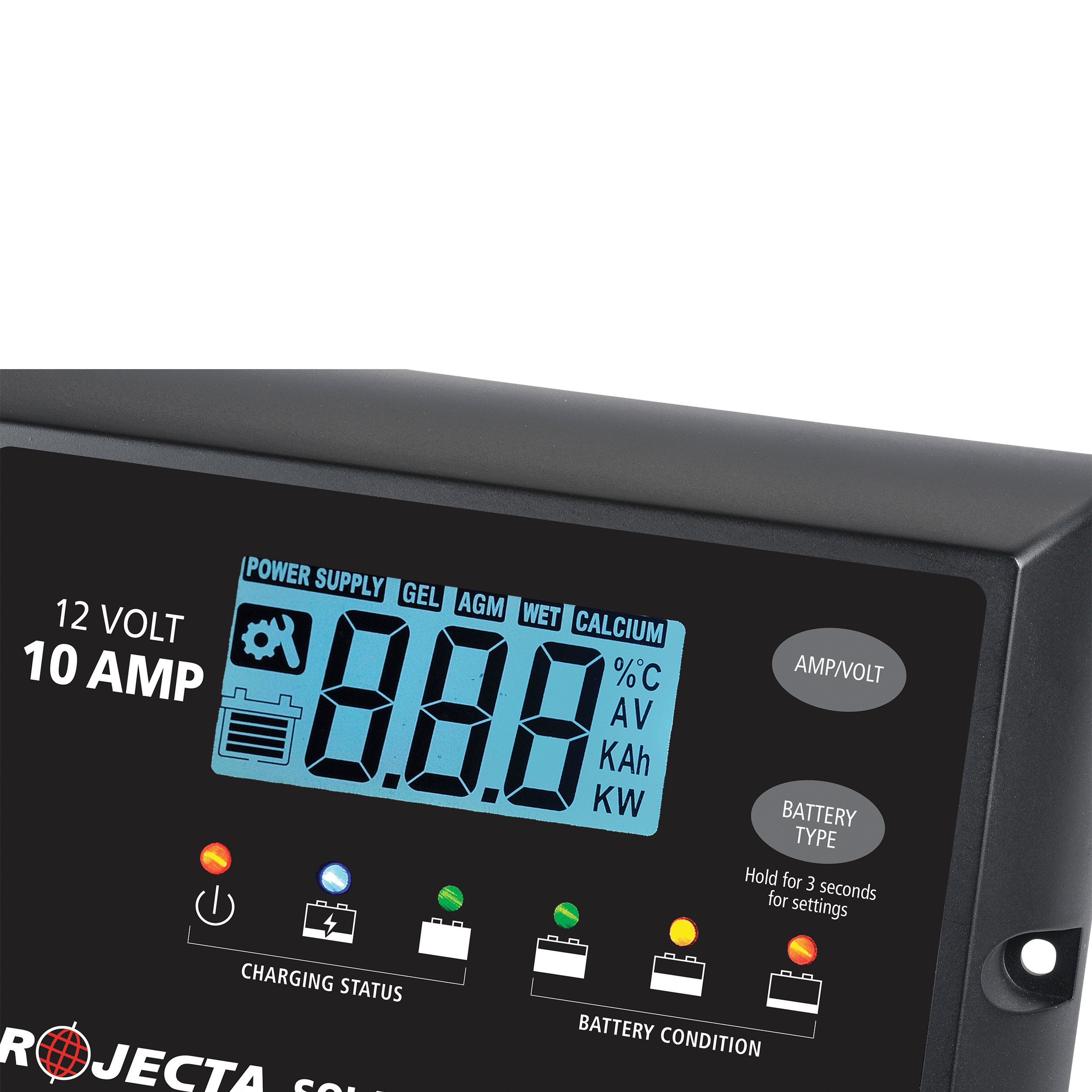 Automatic 12V 10A 4 Stage Solar Charge Controller