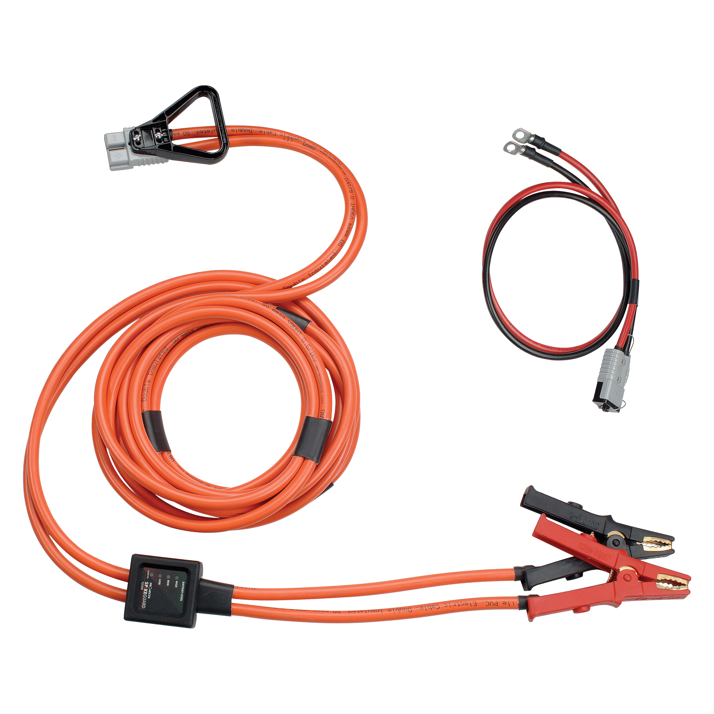 900 Amp Heavy-Duty Premium Nitrile Booster Cables Surge Protection 4.5m