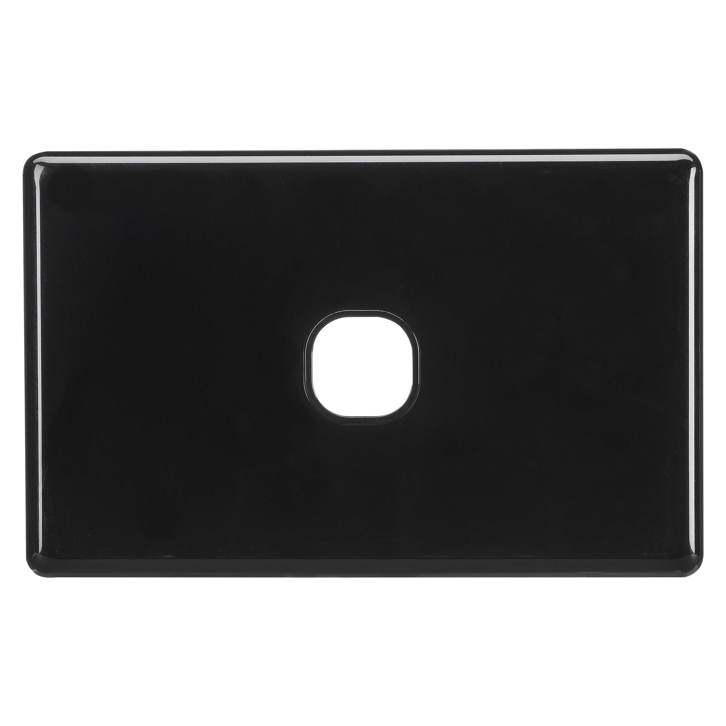 1 GANG BLANK SWITCH BLACK