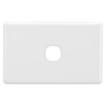 1 Gang Blank Switch Plate - White