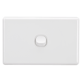 1 Gang Switch Plate including 10 Amp Mechanism - White