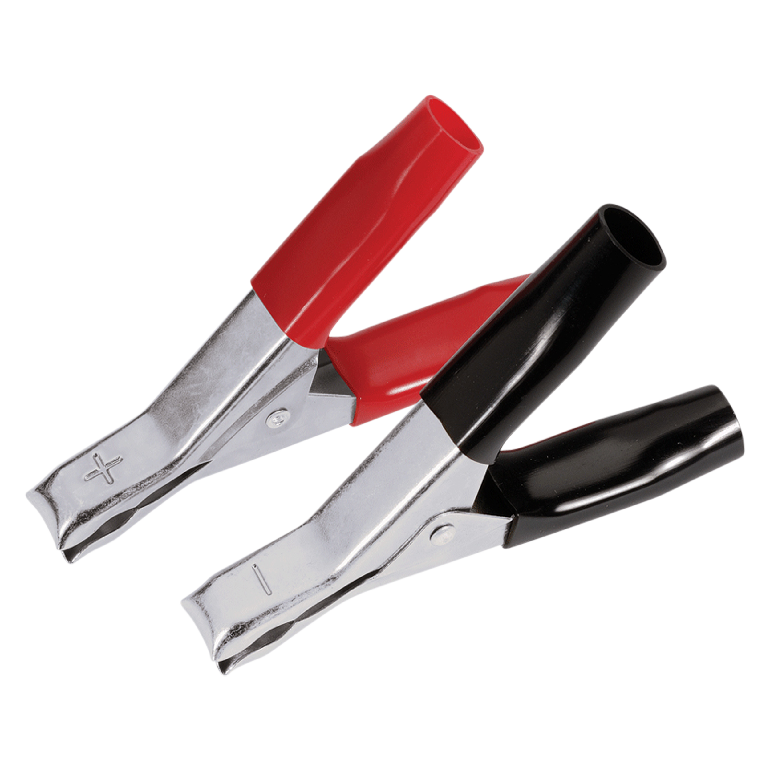 50 Amp Insulated Test Clips Black (100)